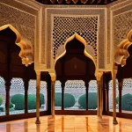 그라나다 알함브라 궁전 탐방 - **Prompt:** "A breathtaking interior view of the Nasrid Palaces within the Alhambra, showcasing intr...