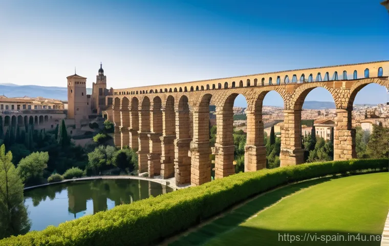 로마 제국과 스페인 - Image Prompt 1: Ancient Grandeur Meets Moorish Elegance**